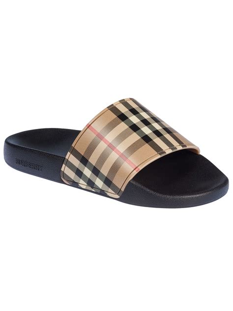 burberry sliders womens|burberry sliders men.